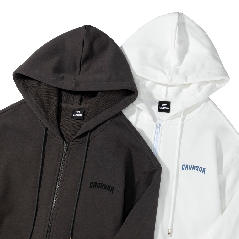 Hoodies Men Winter Cotton Thickened Sweatshirts Fleece Cardigan Sweatshirt Hood Jackets Male Cotton Coats