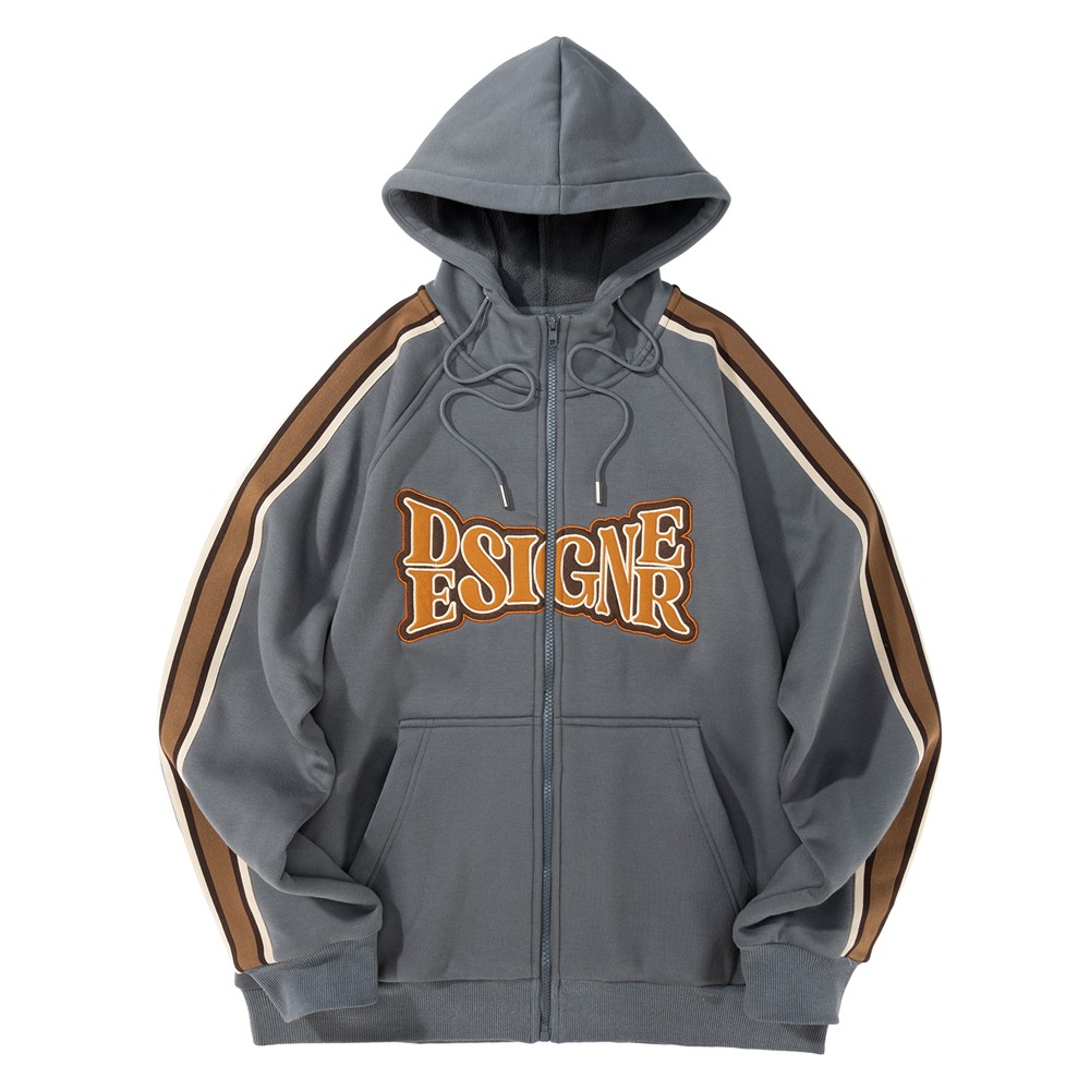 Men's Cotton Hoodie Jacket Men Baggy Casual Hooded Zipper Coats Fashion Warm Thicken Jackets Male Winter New Couple Clothing